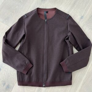 Lululemon x The Lab Maroon Full-Zip Jacket (size M)
